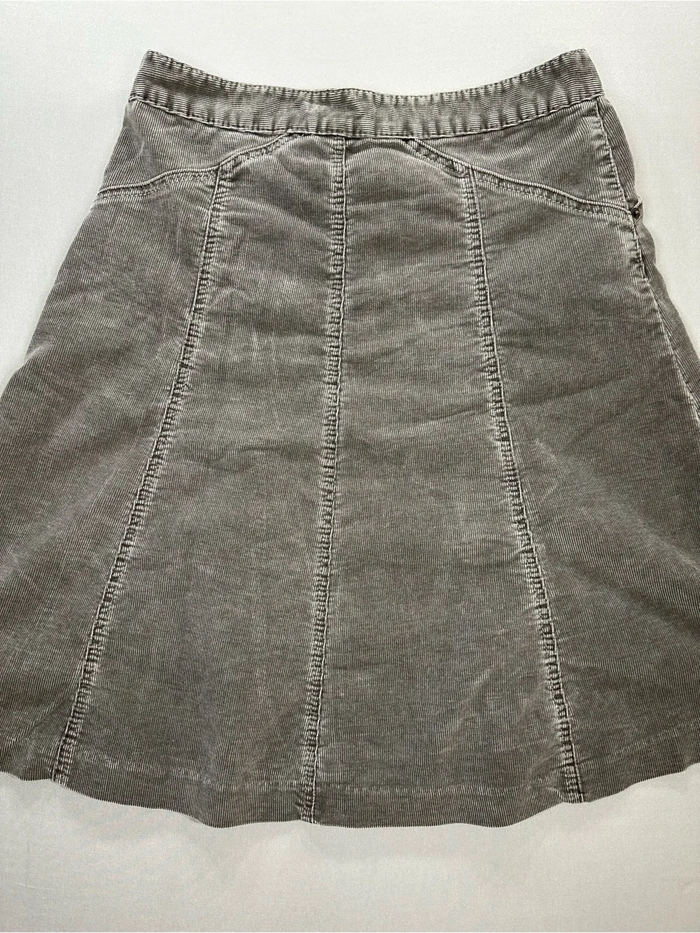 GAP Y2K (2004) Corduroy A-Line Skirt - Womens 6